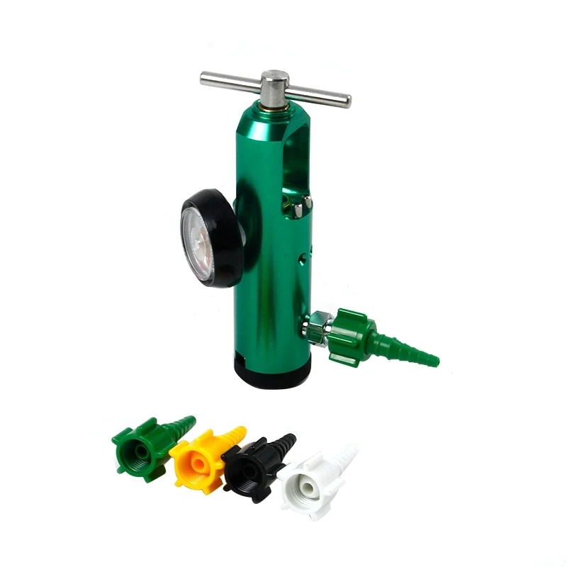 Conector de Saída de Oxigênio Conector Multifuncional de Plástico com Regulador de Oxigênio e Rotação em Árvore de Natal