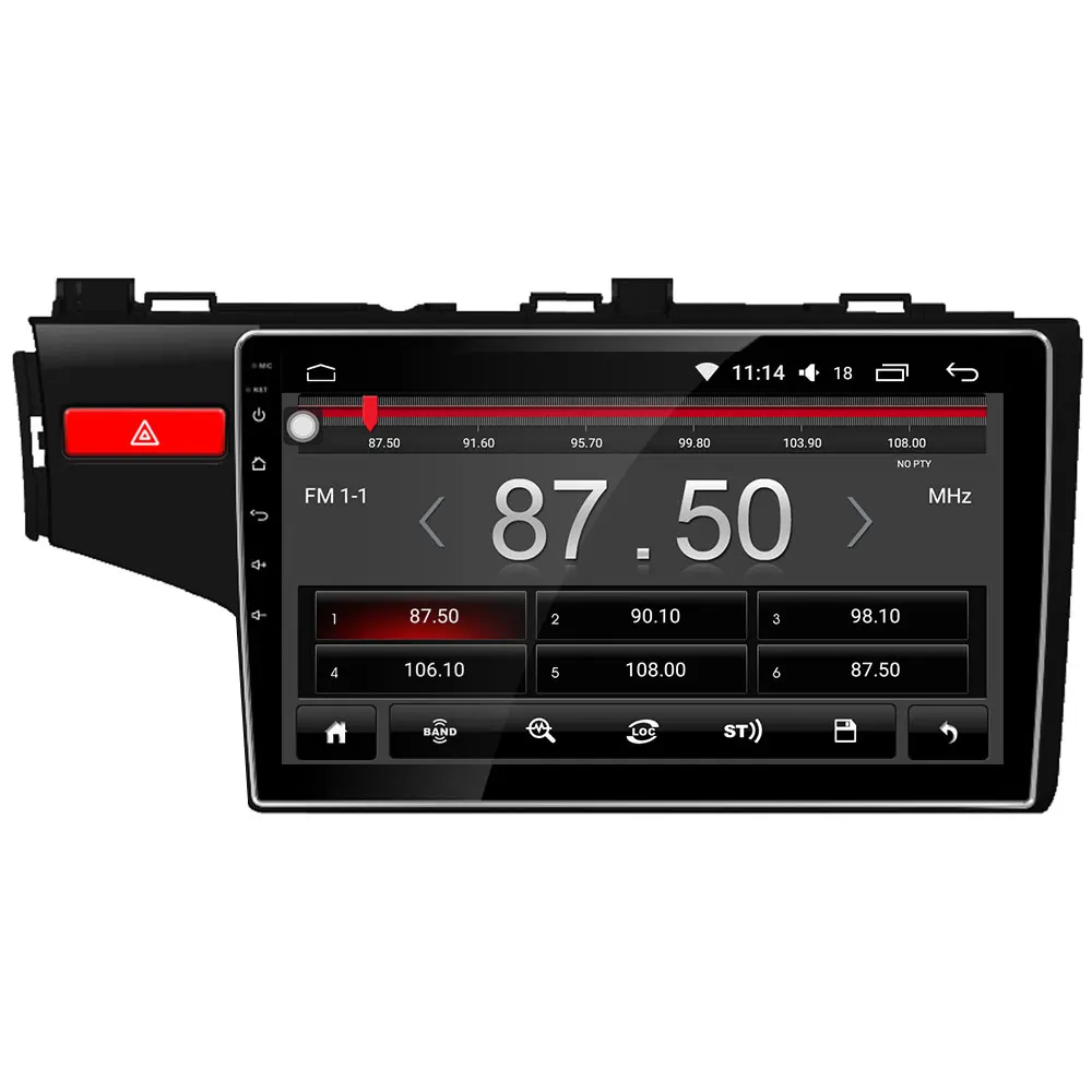 10," ips 4G DSP Carplay Android 8 Восьмиядерный 4 Гб ОЗУ 64 Гб ПЗУ RDS автомобильный DVD мультимедийный плеер стерео для Honda Fit Jazz
