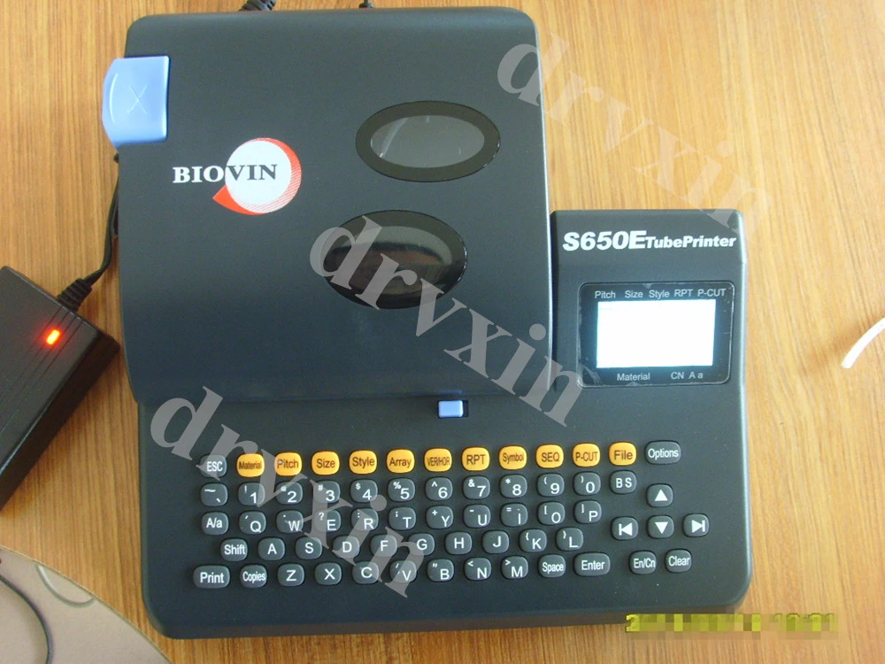 biovin s650e tube printer