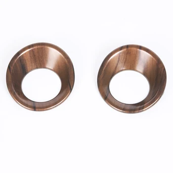 

4Pcs Decoration Inner Door Speaker Trims Pannel Auto Peach Wood Plastic For Honda CRV CR-V 2017-2018 Durable Hot Latest