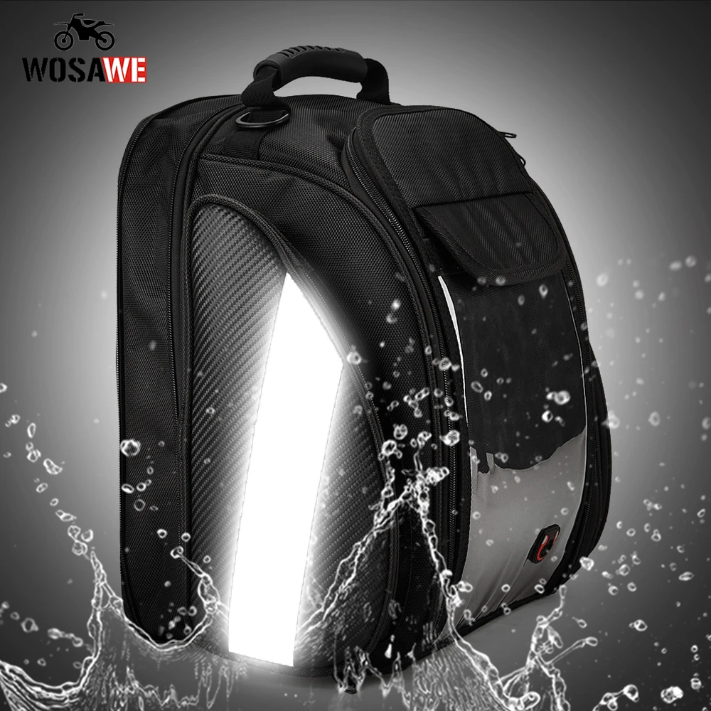 WOSAWE мотоциклетная вместительная сумка для топливного масла телефона gps