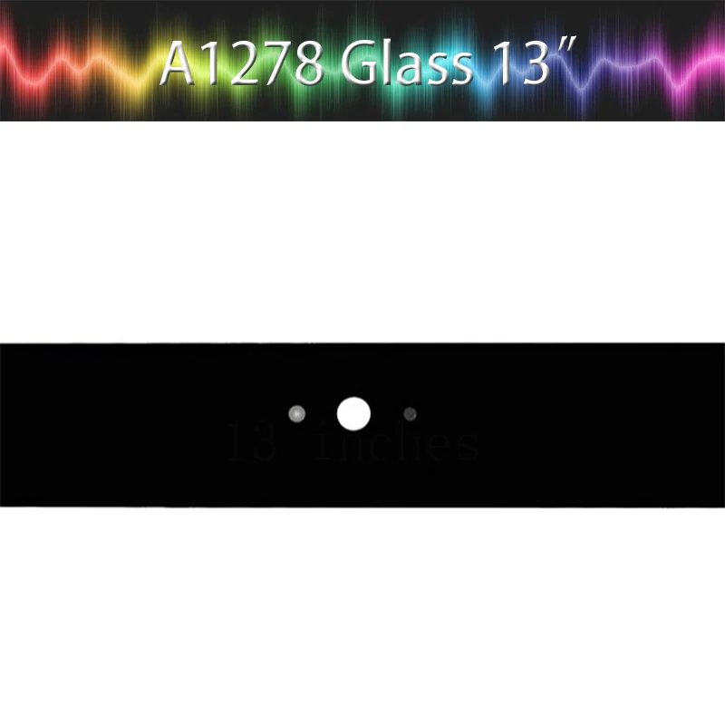 10 шт. Настоящее A1278 Стекло для Apple Unibody MacBook Pro A1278 1" ЖК-экран стекло