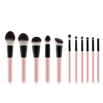 

11Pcs/Set Professional High-end Makeup Set for Powder Foundation Eyeshadow Blush Concealer Makeup Brush Cosmetics Beauty Tools