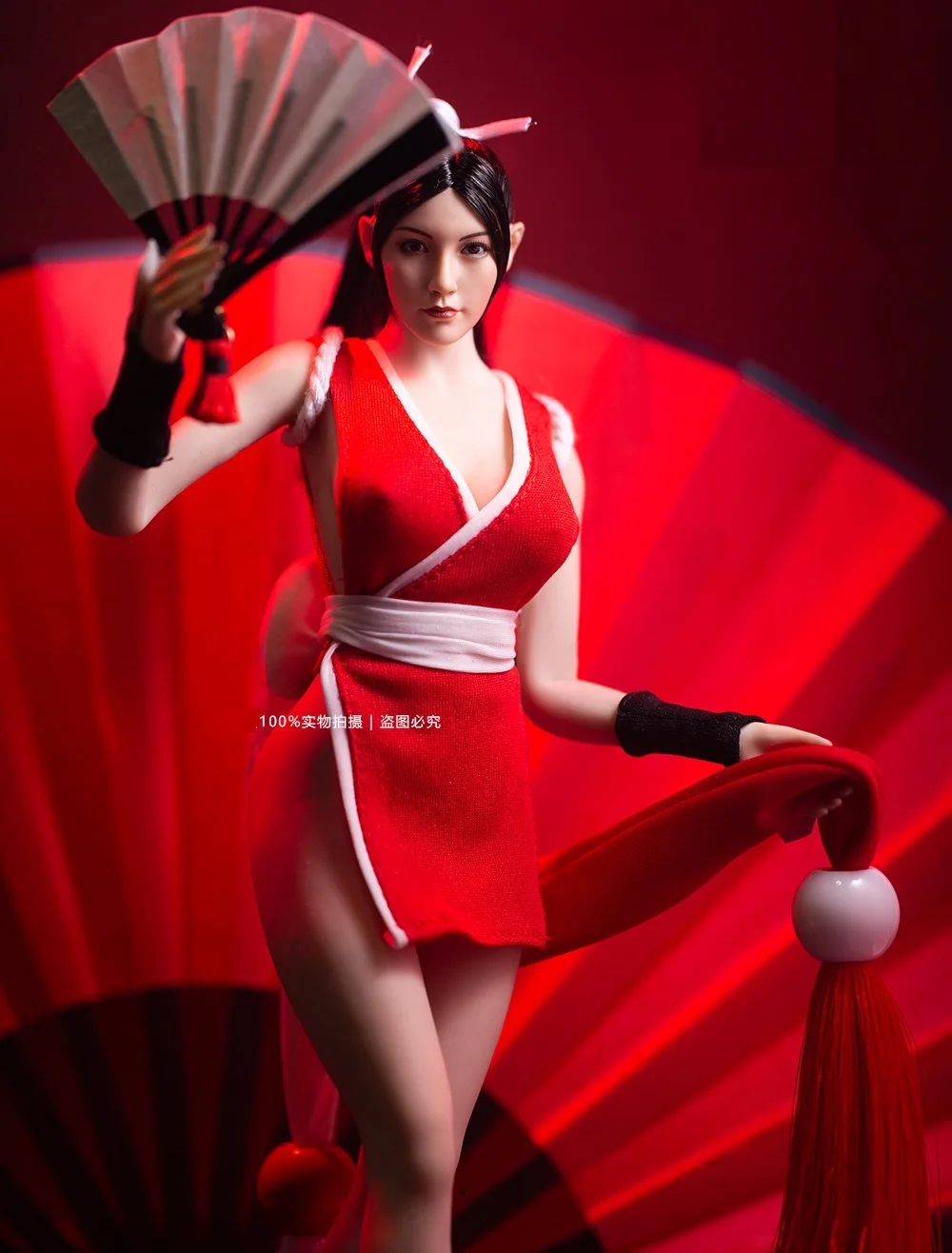 

1:6 figure doll clothes Mai Shiranui dress suit for 12" action figure doll accessories suitable for seamless body,without doll