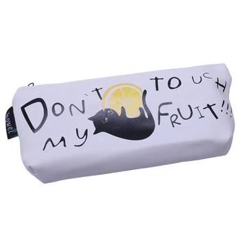 

2pcs Large Capacity Pencil Bag Creative Simple Small Fresh Pencil Box Female Junior High School Student Lovely PU Stationery Bag