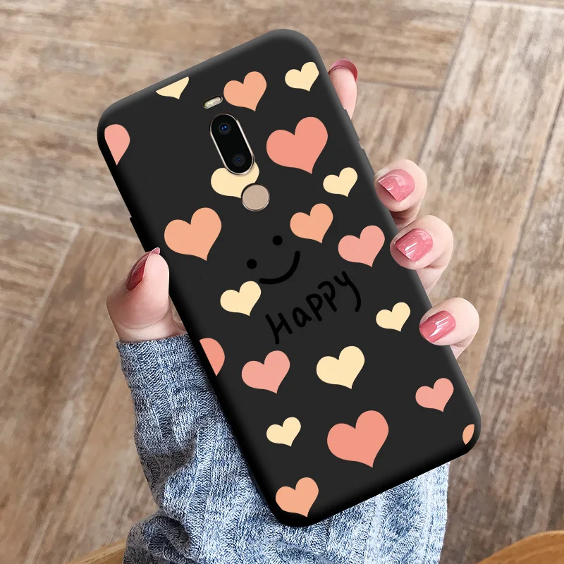 Love Shape TPU Soft Shell For Meizu V8 Prime Case Matte Silicone Fundas For Meizu M8 Case Cute Cartoon Phone Cover For M8 Lite