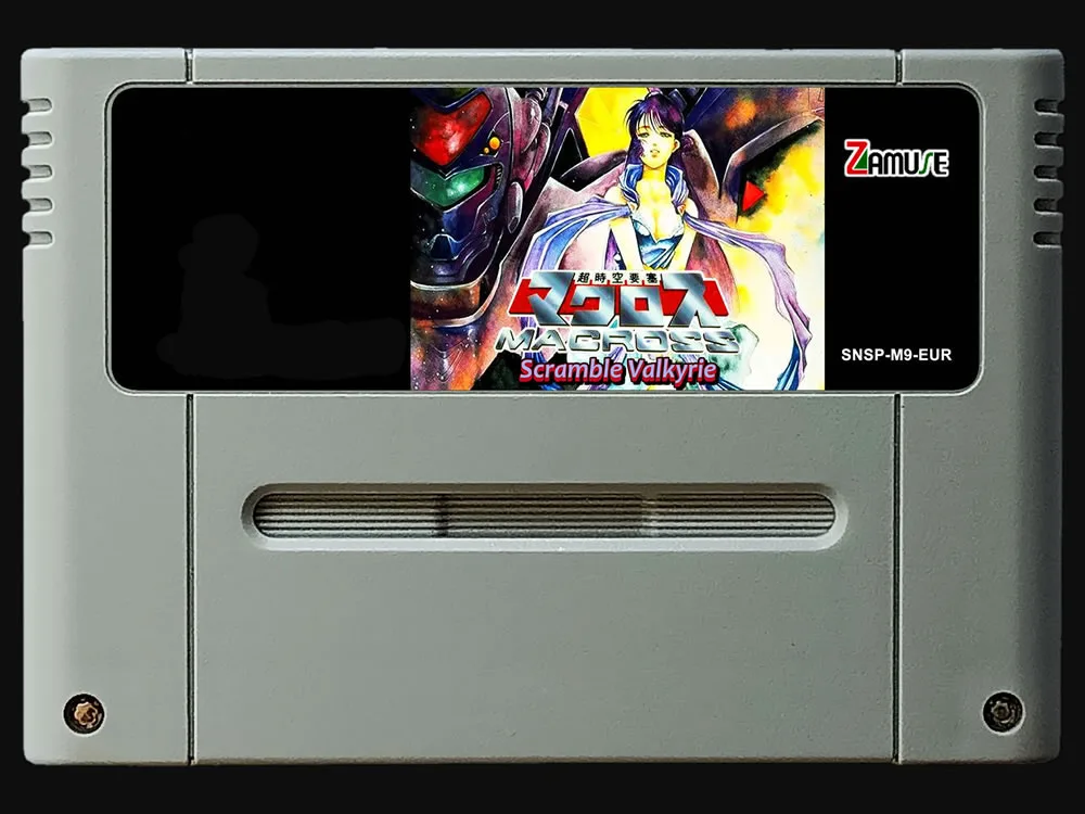 16Bit Giochi ** Macross Scramble Valkyrie (Giappone Ntsc-J Versione!!)