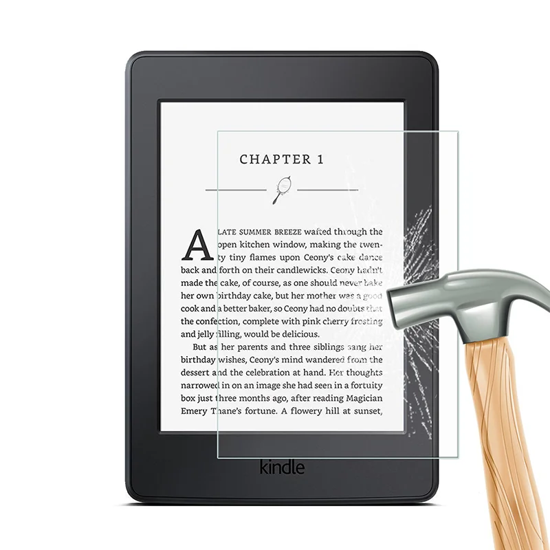 6,0 дюймов Paperwhite Закаленное стекло протектор для Amazon Kindle Paperwhite 6. 0 дюймов Сенсорная Электронная книга стекло протектор экрана
