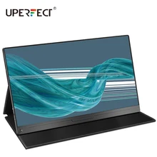 UPERFECT 17.3 calowy przenośny Monitor wąskie boczne rozszerzenie komputera 1080p USB typ C ekran Ps4 przełącznik Xbox Huawei wyświetlacz telefonu