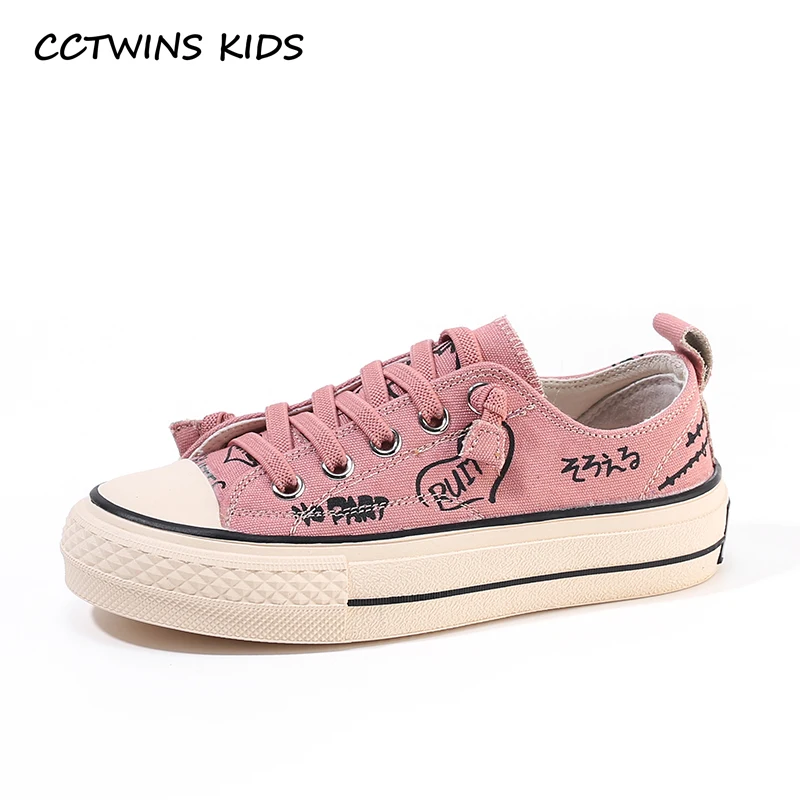 

CCTWINS Kids Shoes 2019 Autumn Girls Casual Sport Sneakers Boys Black Breathable Trainers Children Fashion Running Shoes FC2664