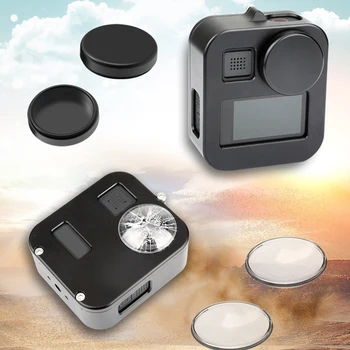 

Anti Fall With Lens Cap Frame Cover Case Housing Shell Aluminum Alloy Protective Cage Durable Camera Accessories For GoPro Max