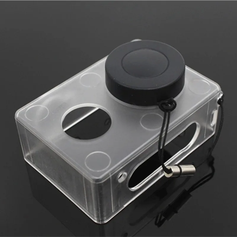 Transparent Protective Cover Camera Ultrathin Case With Lens Cap Cover For Xiaomi Yi Action Camera Accessories (4)
