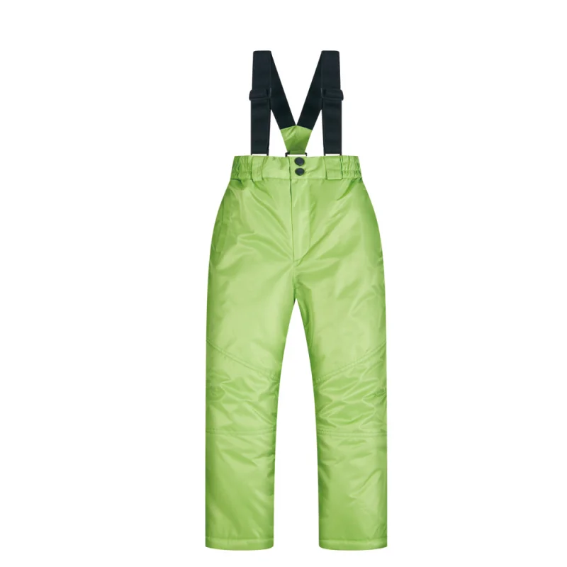 Green Winter Ski suit Kids High Quality Ski Jacket+Pants Snow Warm Skiing Snowboarding Pants Children Ski Coat For Outdoor Sports - Цвет: Green