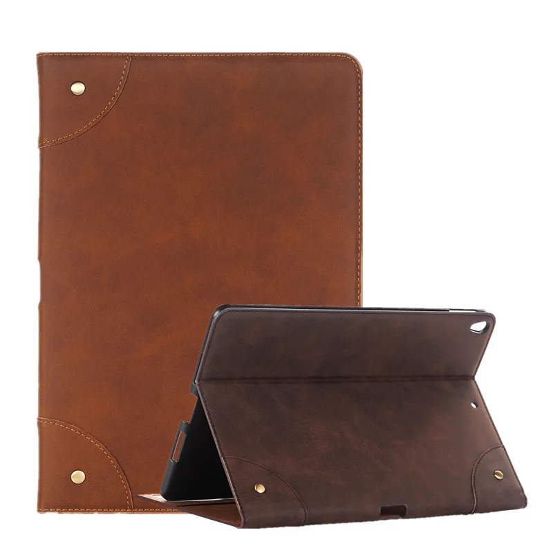 

Applicable iPad Air3 2019 Leather Case for Tablet Computer Apple Pro 10.5-Inch Book Holder Card Instert Protective Case