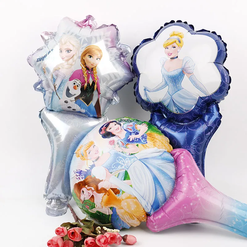 1 шт. воздушные шары из фольги в виде принцессы|Воздушные и аксессуары| |