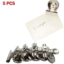 Металлические, с принтом связующего скрепки для бумаги зажим офисные школьные файлы скрепки для документов 5 шт. шикарное сообщение 3 см металлический зажим для холодильника