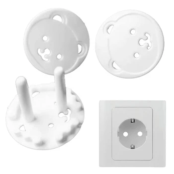 

50pcs Anti Electric Shock Plugs Protector Hole Protective Cover Power Socket Electrical Outlet Kid Safety Guard Protection