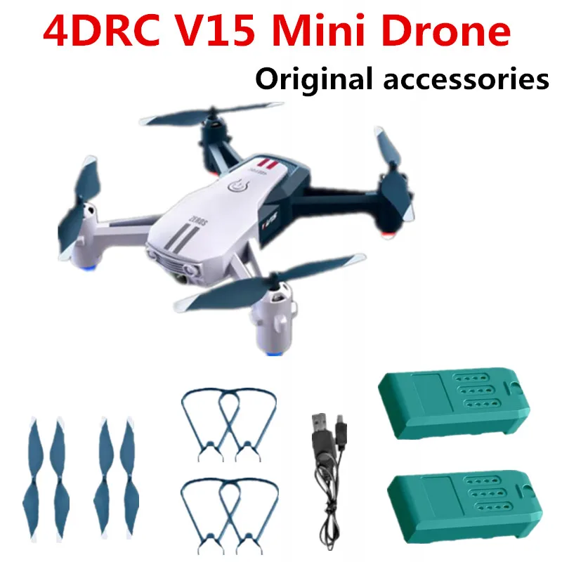 

V15 Mini Drone Original Accessories 3.7V1200mAh Battery Propeller Maple Leaf Spare Parts For 4DRC V15 Drones spare parts