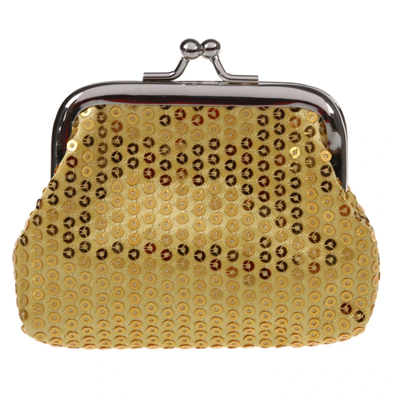 

Women's Sequins Coin Purse Buckle Mini Wallet