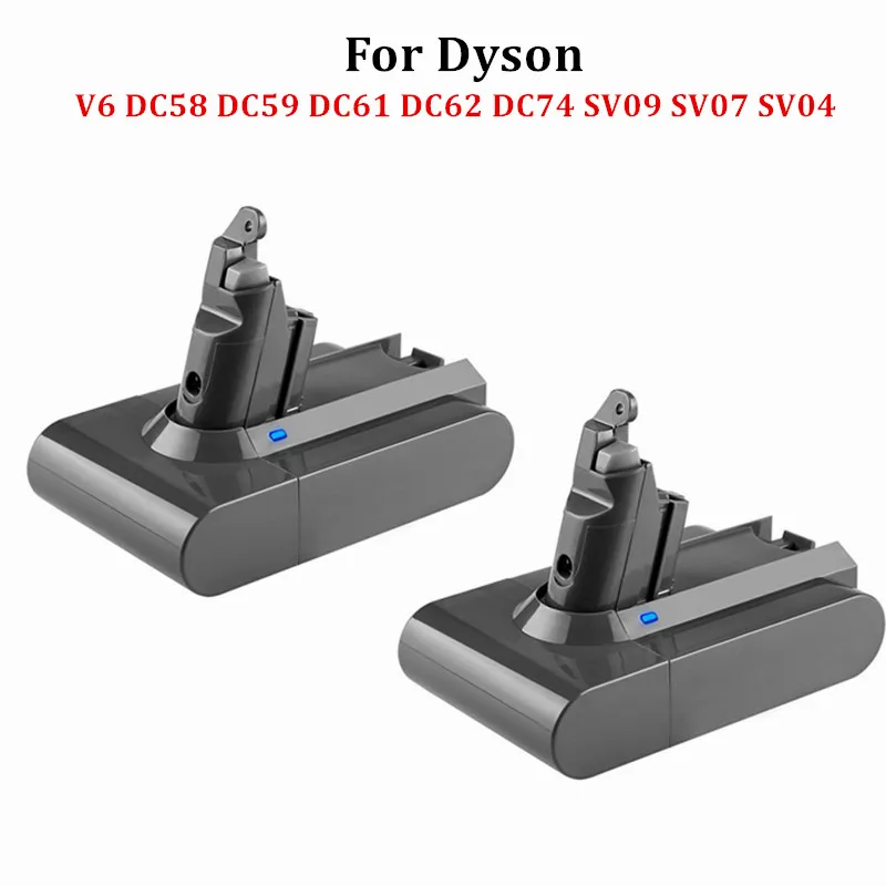 21.6v 6000mah Replacement Battery For Dyson Liion Vacuum Cleaner Sv09