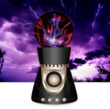 

Bluetooth Speaker With Cool Magic Ball LED Lamp Micro SD TF Card Speaker Party Home Music Player Wireless Smart Speaker