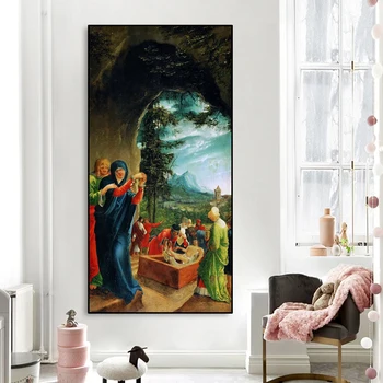 

Entombment Of Christ By Altdorfer Albrecht Painting Canvas Art Oil Painting Christian Thanksgiving Decoration Wall Art Picture
