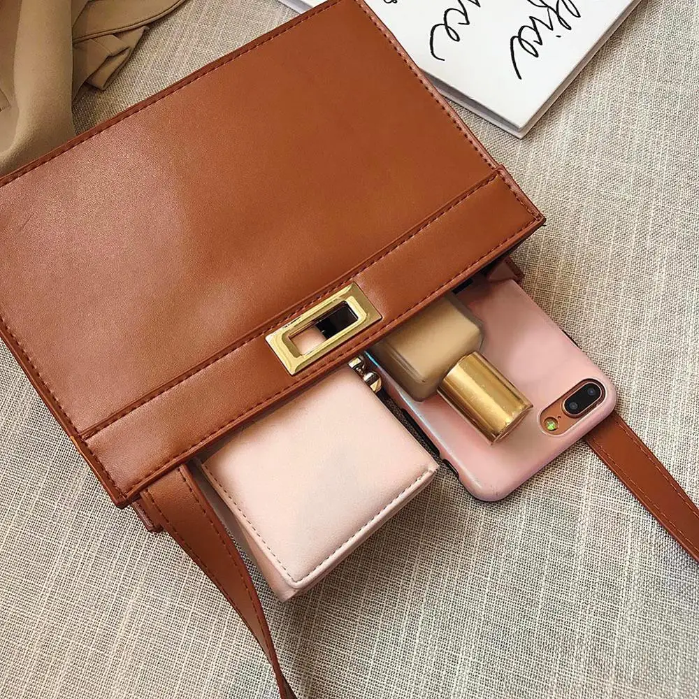 Korean Style Women Handbags Female Briefcase Unique Crocodile Print Ladies Shoulder Messenger Bags Retro Handbag Shopping Tote