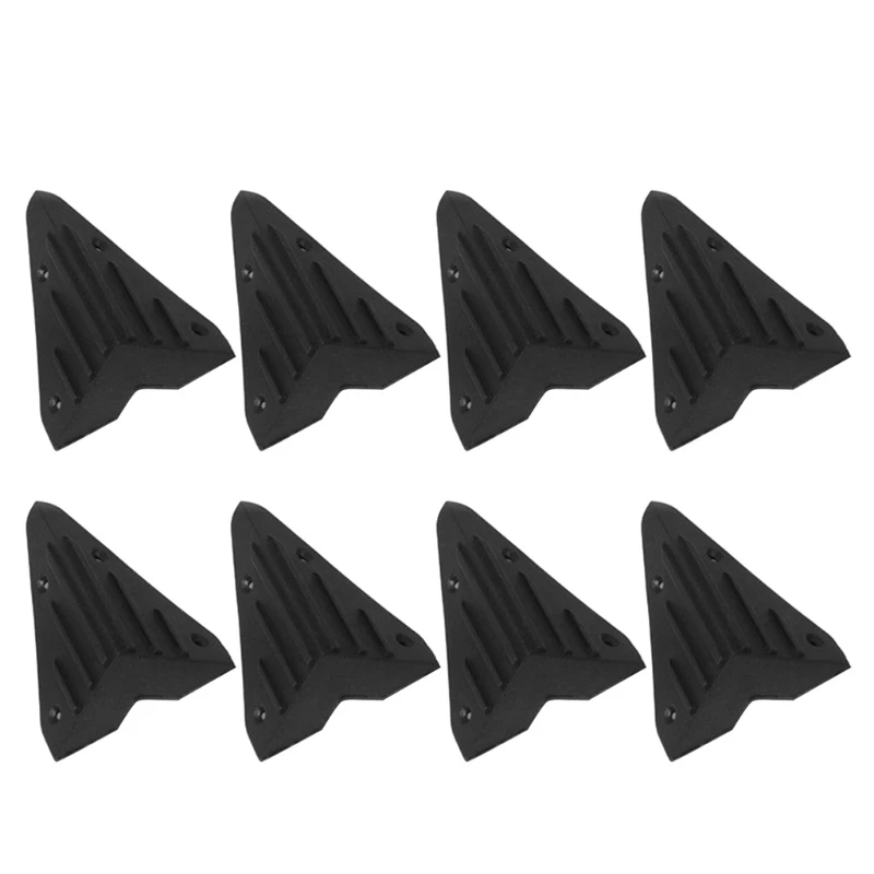 LX0B 8Pieces Speaker Isolation Feet Pads Stands Foot Super Load-bearing Spare Parts ABS Cover | Электроника