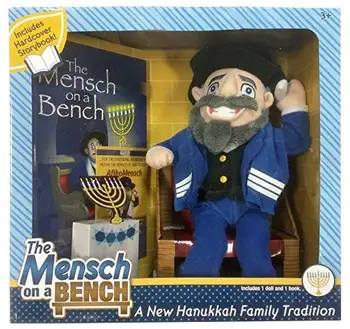 

Mensch on a Bench The As Seen on Shark Tank a New Hanukkah Tradition Limited Edition