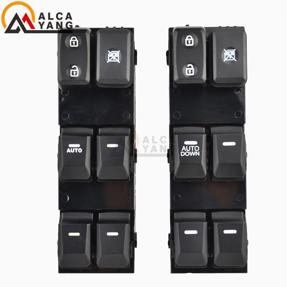 High Quality No Panel 16Pins Power Window Switch For 2011 2016 Kia
