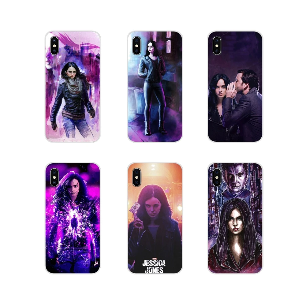 

Accessories Phone Shell Covers Jessica Jones collage For Samsung A10 A30 A40 A50 A60 A70 Galaxy S2 Note 2 3 Grand Core Prime