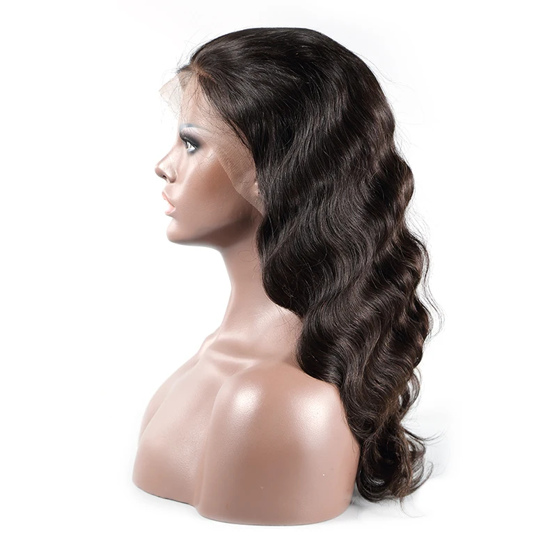 Luvin OneCut волосы объемная волна 20-34 дюймов длинные 13x6 Glueless кружевные передние человеческие волосы парики предварительно сорванные бразильские для черных женщин
