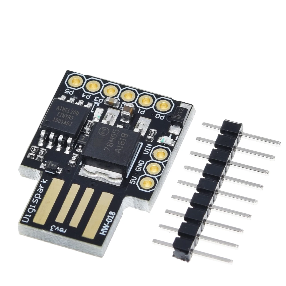 ShengYang 1 шт. GY Digispark kickstarter миниатюрная Минимальная макетная плата ATTINY85 модуль для Arduino usb Attiny85-20pu DIP