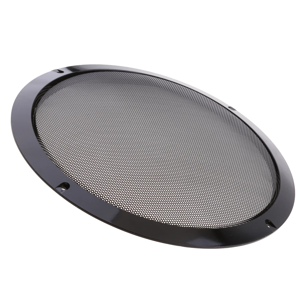10 Inch Replacement Round Speaker Protective Mesh Cover Case With 4 Pcs Screws