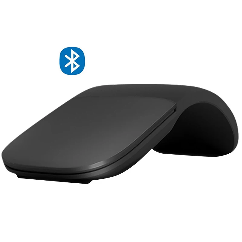 Bluetooth-совместимая Складная дуговая сенсорная мышь 1200DPI оптический компьютер BT