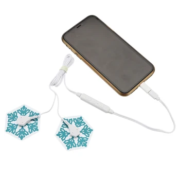 

6 Modes Mini Therapy Massager Electric Mobile Phone EMS Body Muscle Stimulator Massager Digital Therapy Machine Health Care