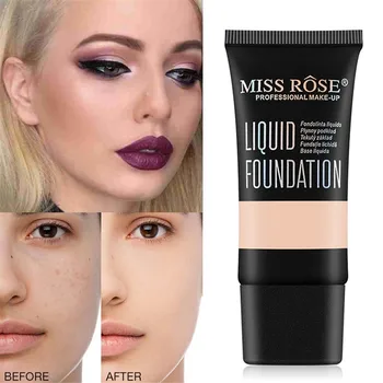 

37ml Big Size Matte Liquid Foundation 24H Long Lasting Soft Concealer Oil Control Contour Makeup Waterproof Foundation Make Up
