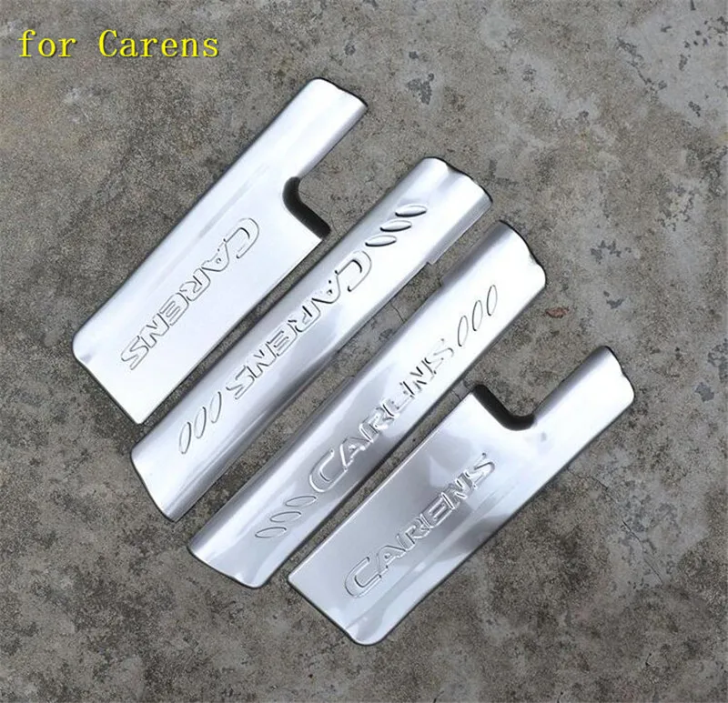 Stainless-steel-External-door-sill-Internal-Scuff-Plate-Car-accessorie-For-KIA-Carens-2013-2014-2015 (2)