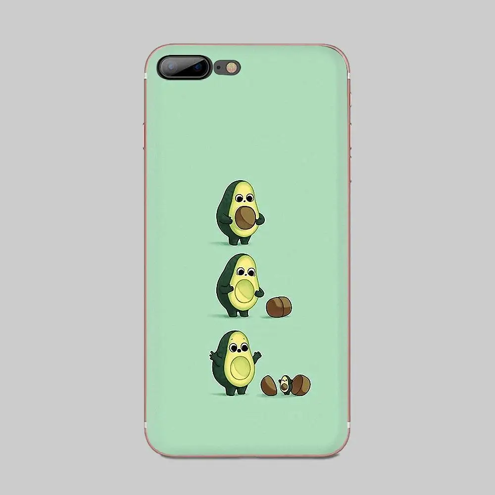 as picture Авокадо для huawei Honor 4C 5A 5C 5X6 6A 6X7 7A 7C 7X8 8C 8S 9 10 10i 20 20i Lite рro мягкий чехол для мобильного телефона C чехол Capa - Цвет: as picture