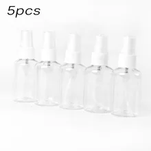 5 шт многоразовый флакон с образцом духов 50 мл Путешествия пустые флаконы с распылителем
