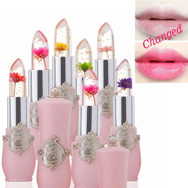 

Flower Lipstick Color Jelly Gradient Transparent Durable Waterproof Warming Matte Lipstick Set