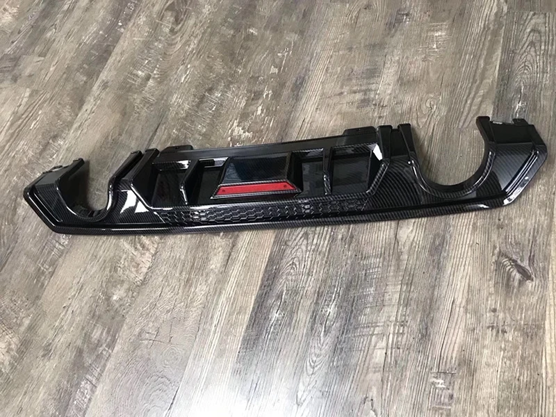 Для Honda Civic 2016 2017 2018 задний спойлер бампер диффузор Высокое качество матовый