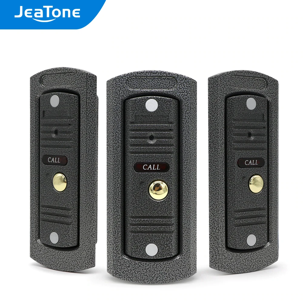 JeaTone 720P/AHD мини камера Видео дверной телефон звонок ИК высокого разрешения IP65