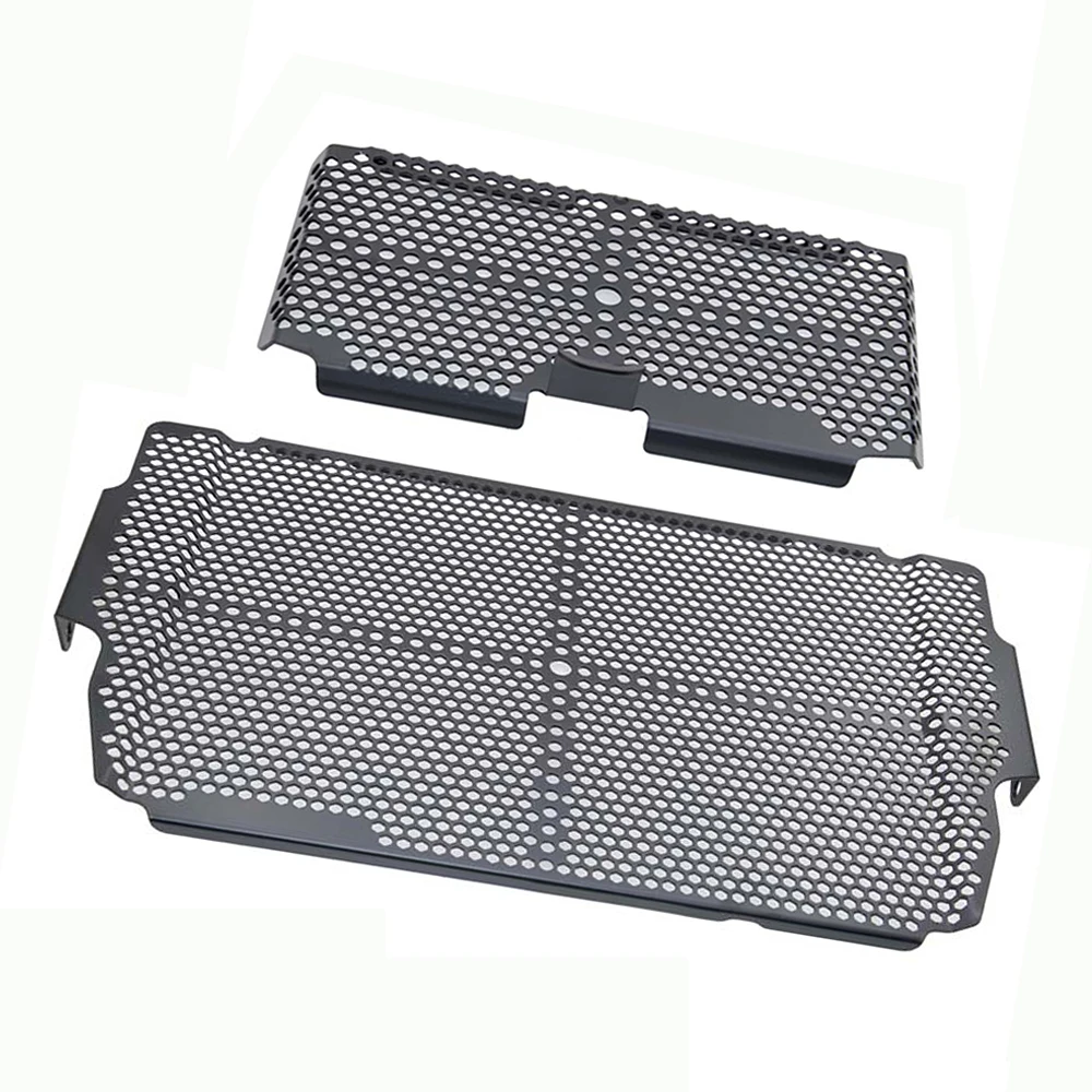 Set Для Ducati Multistrada 1200/Enduro Pro/Pikes пиковая/S мотоциклетная решетка радиатора защитная крышка и масляный радиатор - Цвет: Set