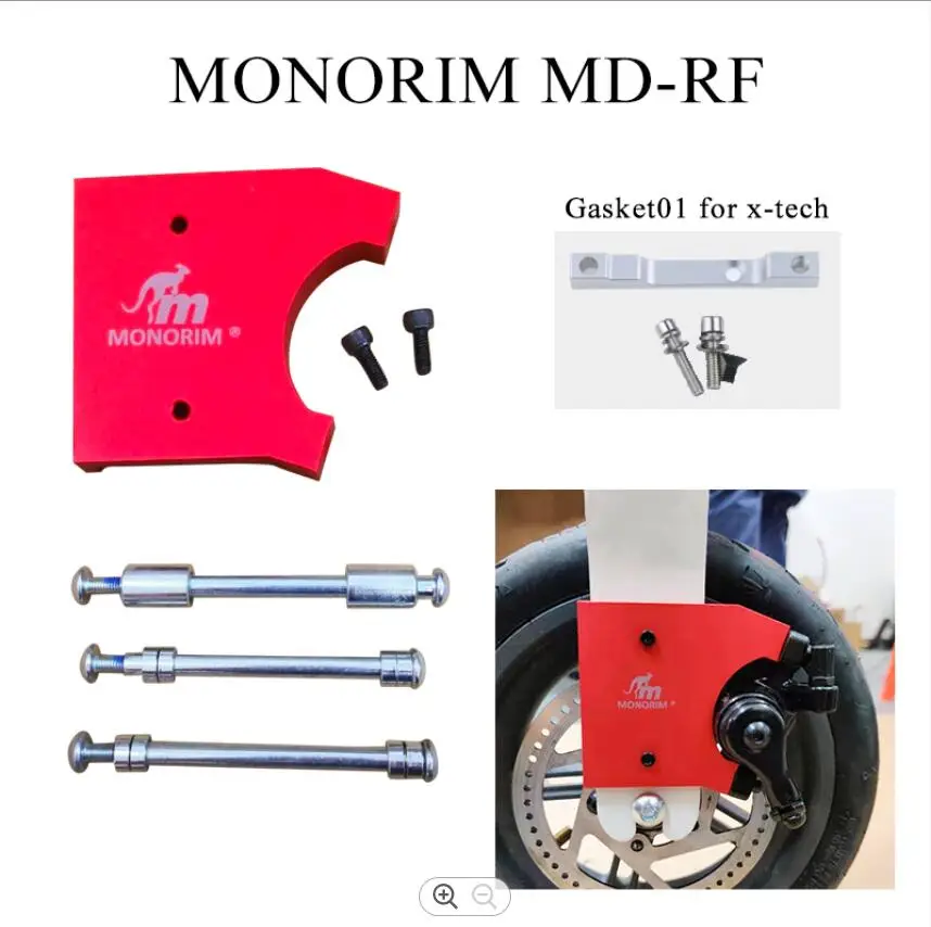 Monorim Md Rf Specially For Refit To Be Front Brake Wheel And Rear Motor  For Xiaomi M365 Pro Pro2 Electric Scooter Parts - Scooter Parts \u0026  Accessories - AliExpress