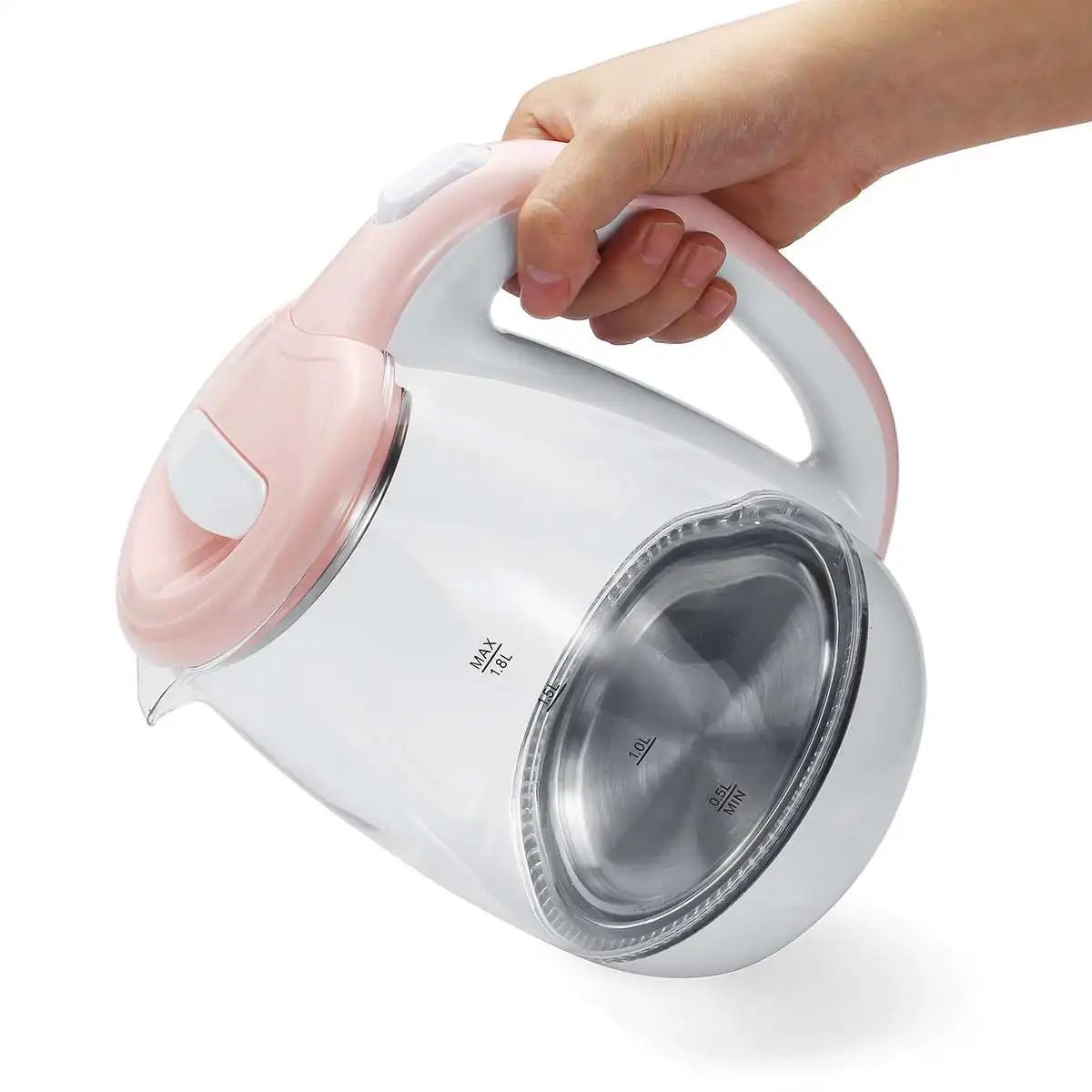 1.8LLarge Capacity 304 Stainless Steel Automatic Power Off Electric Kettles Household Kitchen 1500W Water Heater Boiler Machine
