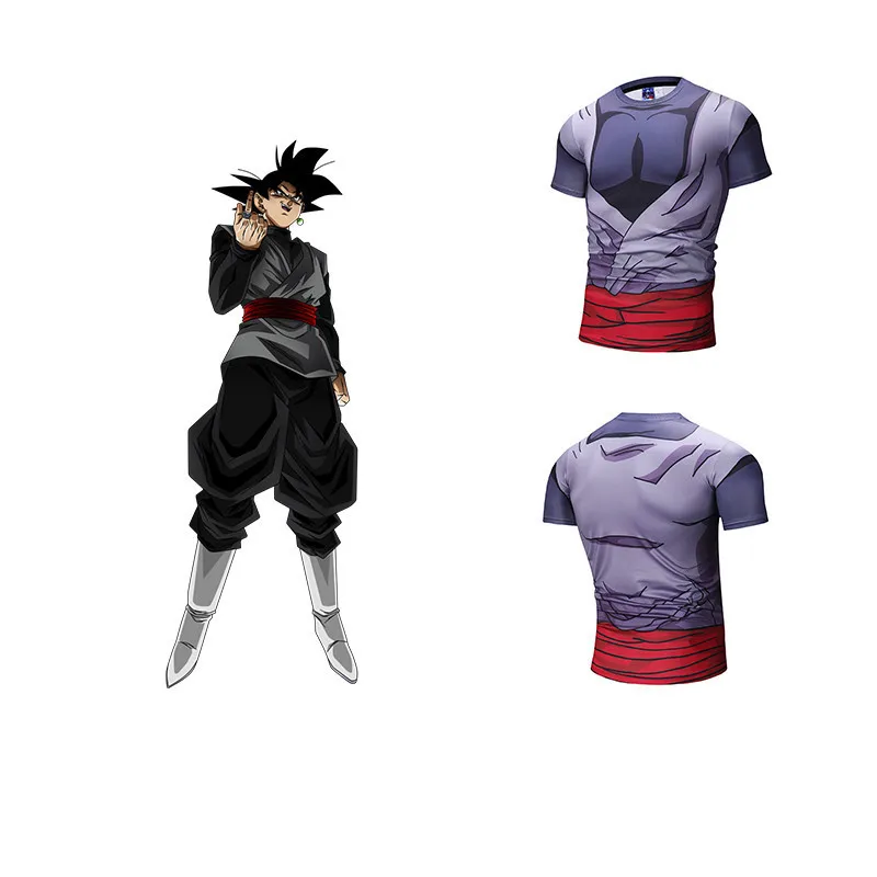 

Brand Dragon Ball trunks black Wukong T Shirt 3d Anime Men T Shirt Funny T Shirts Hip Hop Japanese Men/women Vintage Clothing