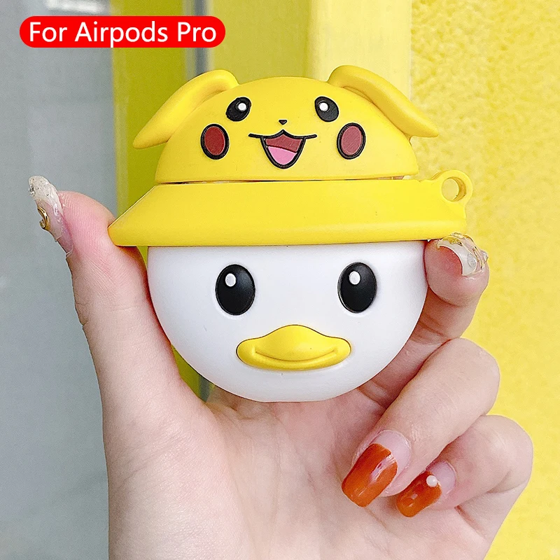 Симпатичные чехлы с героями мультфильмов для Apple Airpods Pro, наушники, силиконовая мягкая кожа, зарядная коробка для Airpods Pro, гарнитура, защитный чехол - Цвет: 930