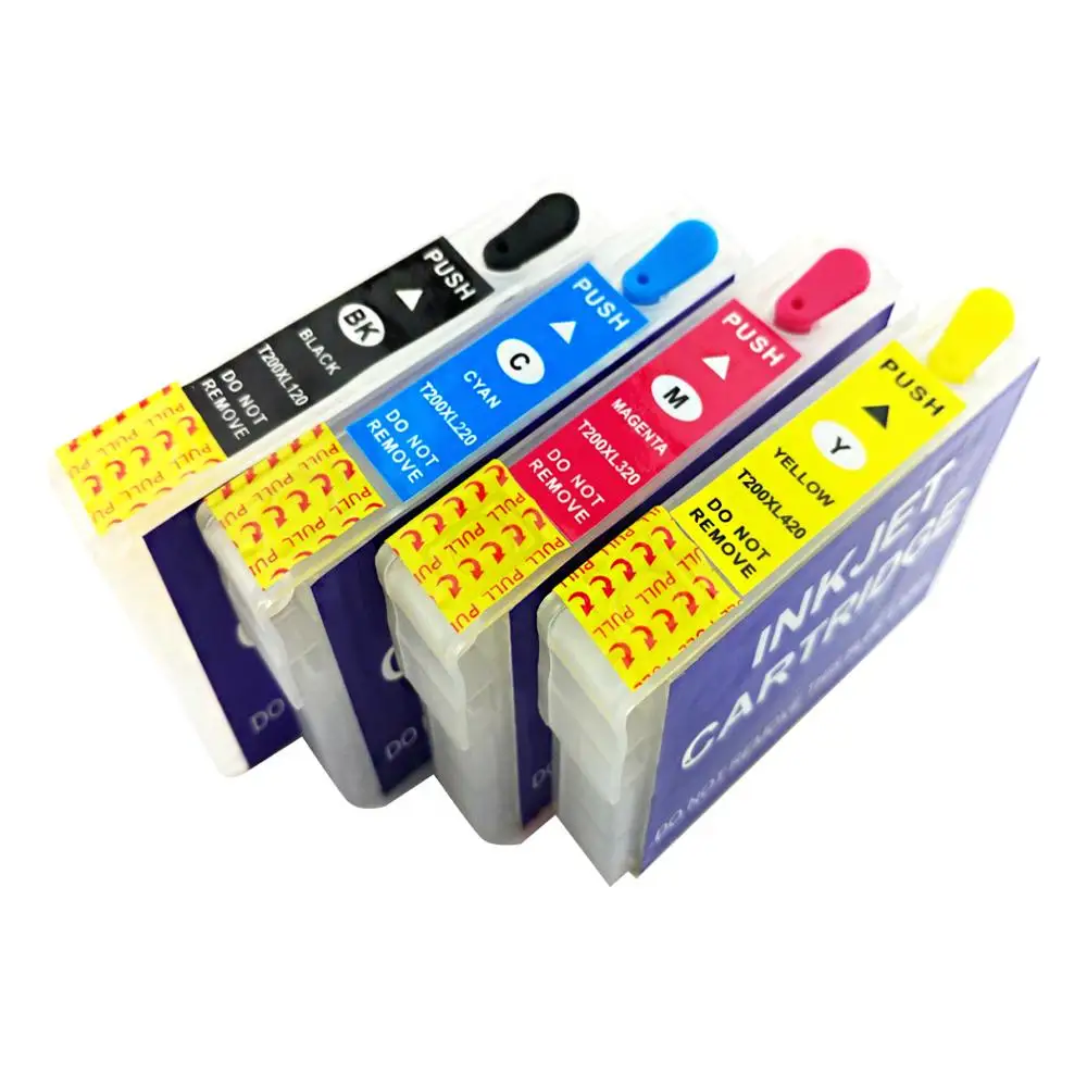 200xl Refillable Ink Cartridge For Epson Expression Xp100 Xp200 Xp300 Xp400 Wf2520 Wf2530 Wf2540 Printer Ink Cartridge Ink Cartridge For Epsoncartridge For Epson Aliexpress