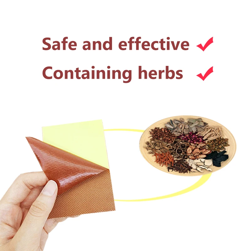 8pcs/bag Body Muscle Aches Capsicum Patches Muscular Fatigue Arthritis Orthopedic Joint Pain Relief Medical Plaster Sticker H025